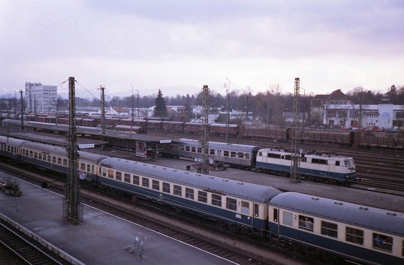Ein Mittag in Rosenheim Mrz 1989.