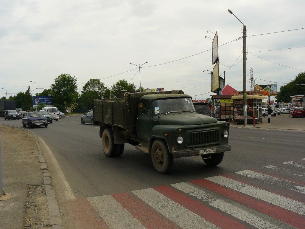 GAZ 52  Vul. Bohdana Khmel'nyts'koho, Lviv, Ukraine 30-05-2012.