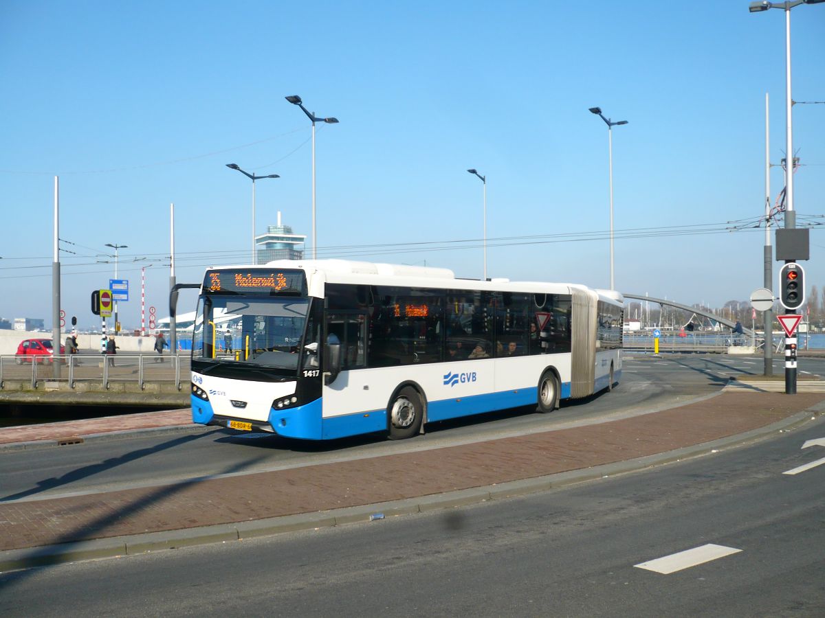 GVB Bus 1416 VDL Citea SLFA 180.310 Baujahr 2014. Oosterdokskade Amsterdam 17-02-2016.

GVB bus 1416 VDL Citea SLFA 180.310 bouwjaar 2014. Oosterdokskade Amsterdam 17-02-2016.