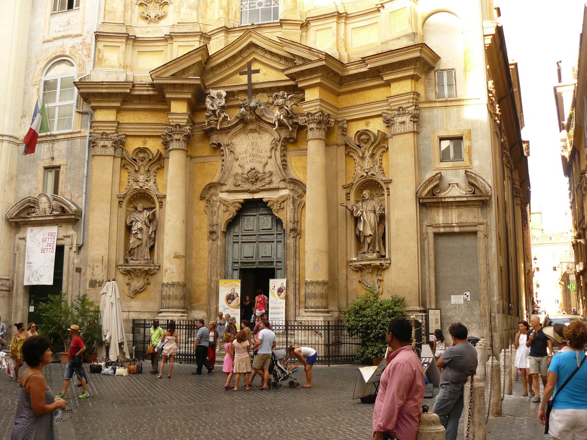 Santa Maria Maddalena Kirche, Piazza della Maddalena, Rom 31-08-2014.

Santa Maria Maddalena kerk aan de Piazza della Maddalena, Rome 31-08-2014.