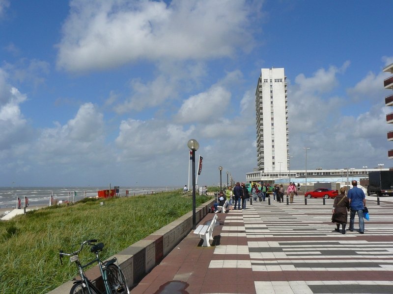Boulevard in Zandvoort 10-08-2008.