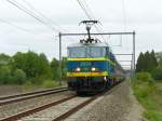 NMBS locomotief 2024 gefotografeerd tijdens het afscheid reeks 20 door de TSP. Ville-Pommeroeul, Belgi 11-05-2013.