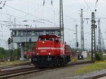 RheinCargo dieselloc DE 91 Rangierbahnhof Gremberg bei Gremberg Gnf (Gremberg Nord Fahrdienstleitung) Porzer Ringstrae, Kln 09-07-2016.