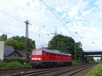 DB Schenker Diesellok 232 528-0 Hoffmannstrasse, Oberhausen 08-07-2016.