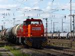 ALS (Alstom Lokomotiven Service GmbH) Diesellok 1275 003-2 (92 80 1275 003-2 D-ALS) vermietet an Chemion Gterbahnhof Oberhausen West 19-09-2019.