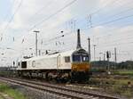 ECR (Euro Cargo Rail) Diesellokomotive 247 011-0 Gterbahnhof Oberhausen West 02-09-2021.