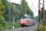 DB Lok 146 029 bei Haldern (Rees) am 11-09-201.

DB locomotief 146 029 bij Haldern (Rees) 11-09-201.