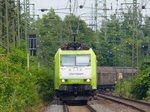 Captrain loc 185 541-0 Rangierbahnhof Gremberg bei Bahnbergang Porzer Ringstrae, Kln 08-07-2016.