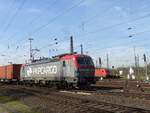 PKP Cargo loc EU46-508 (193 508) Gterbahnhof Oberhausen West, Deutschland 31-03-2017.

PKP Cargo loc EU46-508 (193 508) goederenstation Oberhausen West, Duitsland 31-03-2017.