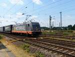 Hector Rail Lok 241 003-1 (91 74 62 41 003-1 S-HCTOR)  Organa  Gterbahnhof Oberhausen West, Deutschland 06-07-2018.