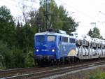 EVB (Eisenbahnen und Verkehrsbetriebe Elbe-Weser GmbH) Lok 140 866-5 Devesstrae, Salzbergen 13-09-2018.