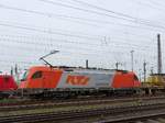 RTS (Rail Transport Service GmbH) Swietelsky Lok 91 81 1216 902-7 Gterbahnhof Oberhausen West 30-10-2015.

RTS (Rail Transport Service GmbH) Swietelsky loc 91 81 1216 902-7 goederenstation Oberhausen West 30-10-2015.
