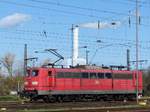 Railpool ex-DB Cargo Lokomotive 151 046-0 Gterbahnhof Oberhausen West 12-03-2020.