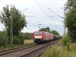 DB Cargo Lokomotive 189 073-0 mit Schwesterlok Alte Heerstrae, Rees 21-08-2020.