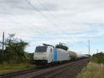 Railpool Lokomotive 186 291-1 Alte Heerstrae, Rees 21-08-2020.