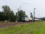Lotos Kolej Railpool Lokomotive E 186 272-1 (NVR 91 80 6186 272-1 D-Rpool) Devesstrae, Salzbergen, Deutschland  11-09-2020.