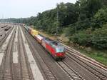 BB Lokomotive 1293 185-5 (91 81 1293 185-5 A-BB) Duisburg Entenfang, Deutschland 18-08-2022.