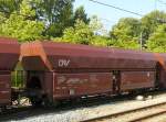 On Rail Falns zelflosser nummer 37 84 6646 069-8 beladen met steenkool. Spoor 6 Dordrecht 18-07-2013.
