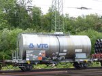 Zces Kesselwagen von VTG Schweiz mit Nummer 23 RIV 85 CH-VTGCH 7376 631-4 Rangierbahnhof Gremberg, Kln 09-07-2016.