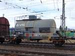 Zcs VTG twee-assige Kesselwagen mit Nummer 23 RIV 80 D-VTGD 7365 481-2 Rangierbahnhof Kln Kalk Nord 08-03-2018.