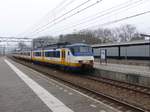 SGM-III Sprinter TW 2955 und SGM-II 2134 Gleis 3 Dordrecht 16-02-2017.