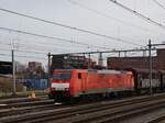 DB Cargo Lokomotive 189 074-8 Bahnhof Amersfoort Centraal 20-02-2024.