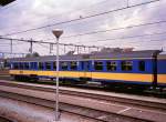 was-es-bald-nicht-mehr-gibt/84693/schnellzugwagen-plan-w-fotografiert-in-maastricht Schnellzugwagen Plan W fotografiert in Maastricht, Niederlande August 1990.