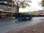 Connexxion Bus 3664 MAN Lion's City A21 CNG Baujahr 2005 mit IKEA Werbung. Stationsplein, Haarlem 31-10-2018.

Connexxion bus 3664 MAN Lion's City A21 CNG bouwjaar 2005 met IKEA reclame. Stationsplein, Haarlem 31-10-2018.