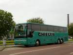 Reisebus Van Hool T917 Acron der Firma Ghielen. Leiden Niederlande 09-06-2012.