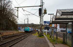 Die an die RTB CARGO GmbH vermietete 185 612-9 (91 80 6185 612-9 D-ATLU) der Alpha Trains Luxembourg No.2 S.à r.l.