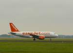 EasyJet Airbus A319-111 G-EZIZ Flughafen Schiphol, Amsterdam, Niederlande 13-07-2014.