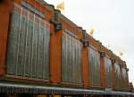  De Bijenkorf  Grote Marktplaats Den Haag 21-12-2014.

Warenhuis  De Bijenkorf  met Kerstversiering. Grote Marktplaats Den Haag 21-12-2014.