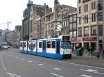 GVBA TW 828 Damrak, Amsterdam 02-04-2014.