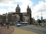 GVBA TW 2079 Prins Hendrikkade, Amsterdam 02-07-2014.