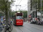 HTM tram 3080 Spui, Den Haag 20-07-2014.