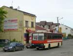 Ikarus Bus Busbahnhof Zhovkva, Ukraine 10-06-2013.