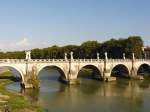 Engelsbrug (Ponte Sant'Angelo) Rome 28-08-2014.