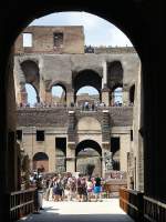 Kolosseum, Rom 30-08-2014.

Colosseum, Rome 30-08-2014.