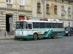 LAZ 695 Bus fotografiert in Lviv am 04-06-2009.