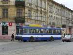 lkw-pkw-und-bus/22986/laz-o-bus-in-der-horodotskastrasse-in LAZ O-Bus in der Horodotskastrasse in Lviv am 02-06-2009.