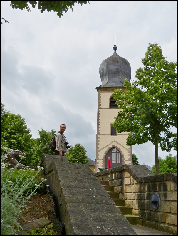 . Ein (hollndischer) Tourist in Mersch. 15.06.2013 (Jeanny)