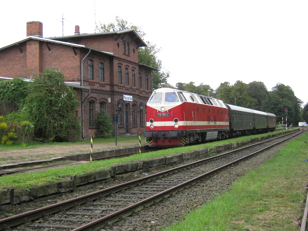 119 158 am 18.09.2010 auf Sternfahrt nach Karow (Meckl.), aufgenommen in Plau am See.