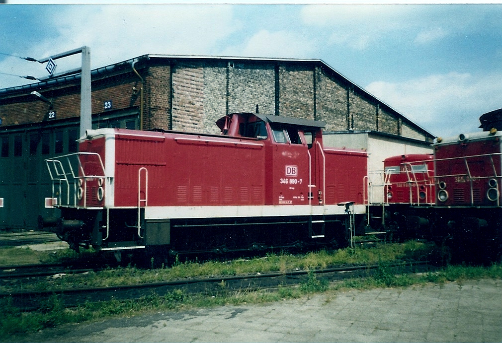 346 890 im damaligen Bw Berlin Pankow.