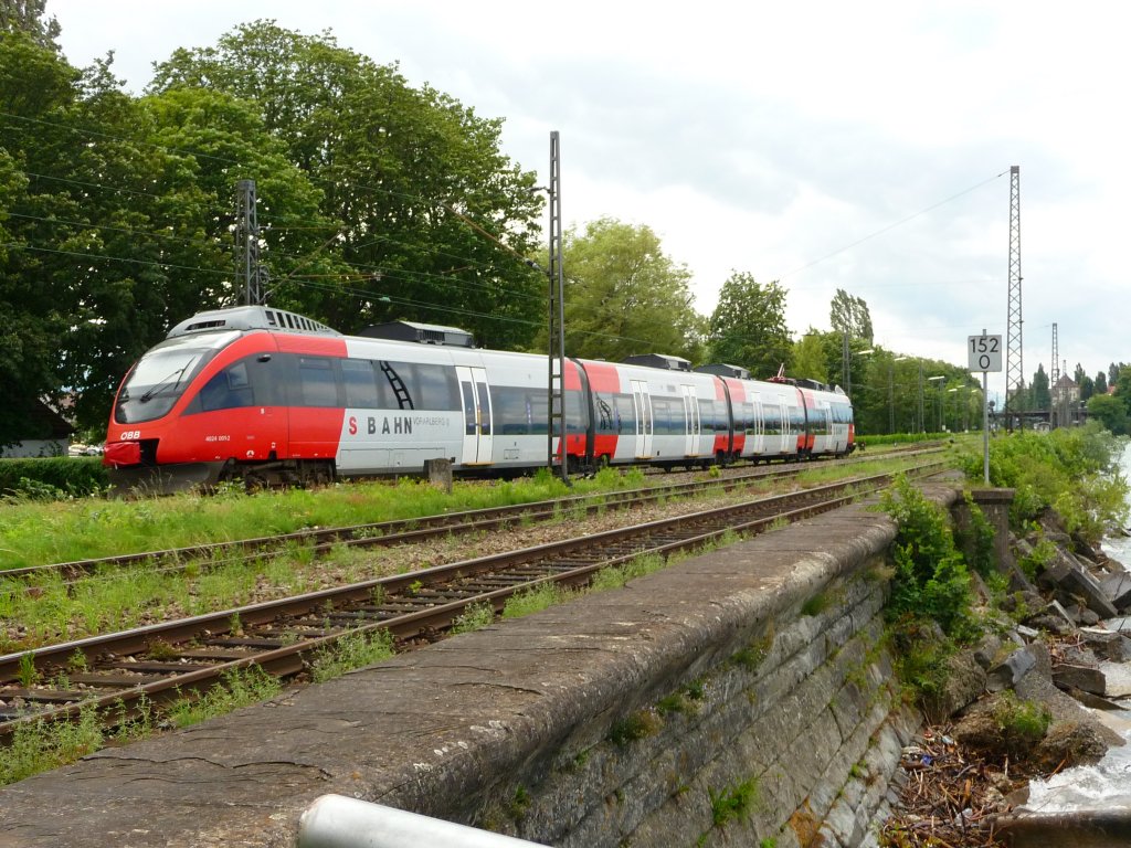 4024 001 verlsst am 12.07.2012 den Bodenseedamm.