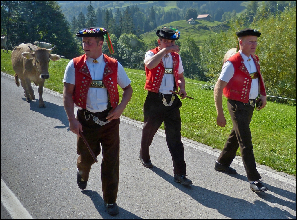 Almabtrieb in Urnsch. 14.09.2012 (Jeanny)