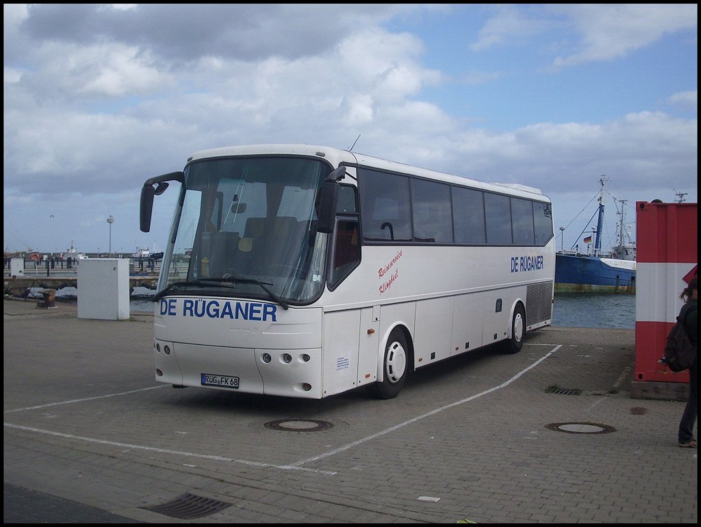 Bova Futura von De R�ganer aus Deutschland im Stadthafen Sassnitz.  
