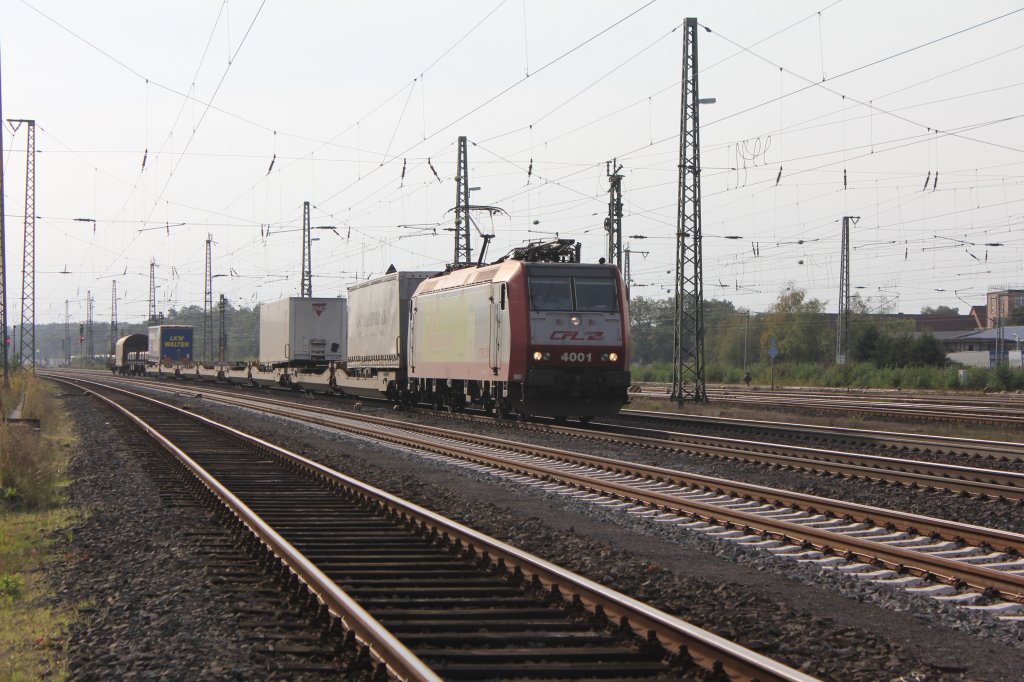 CFL Cargo 4001 am 24.09.2011 In Buchholz(Nordheide)