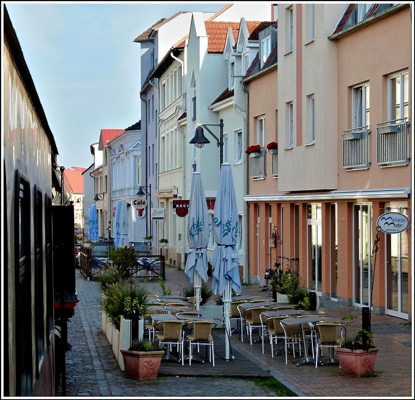 Dampflok zum Dessert in Bad Doberan. 25.09.2011 (Jeanny)