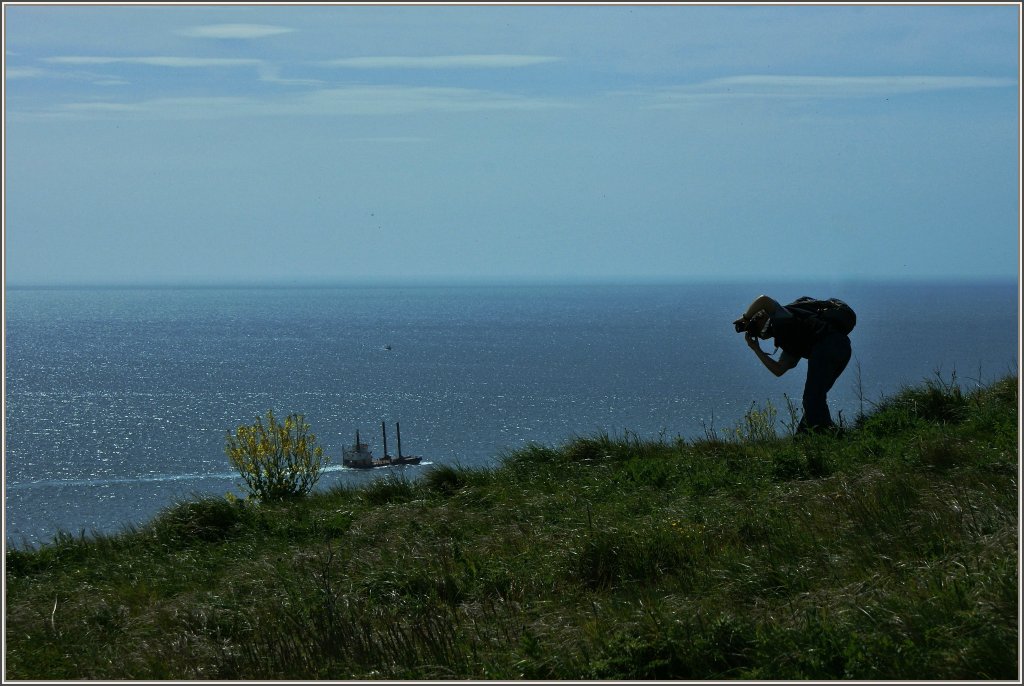 Der Fotograf hat sein Motiv im Visier.
(16.05.2011)