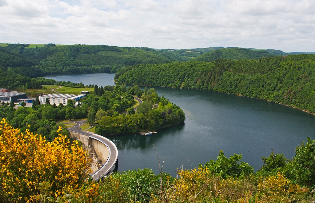 Die Talsperre in Esch-sur-Sre am 16.06.2013